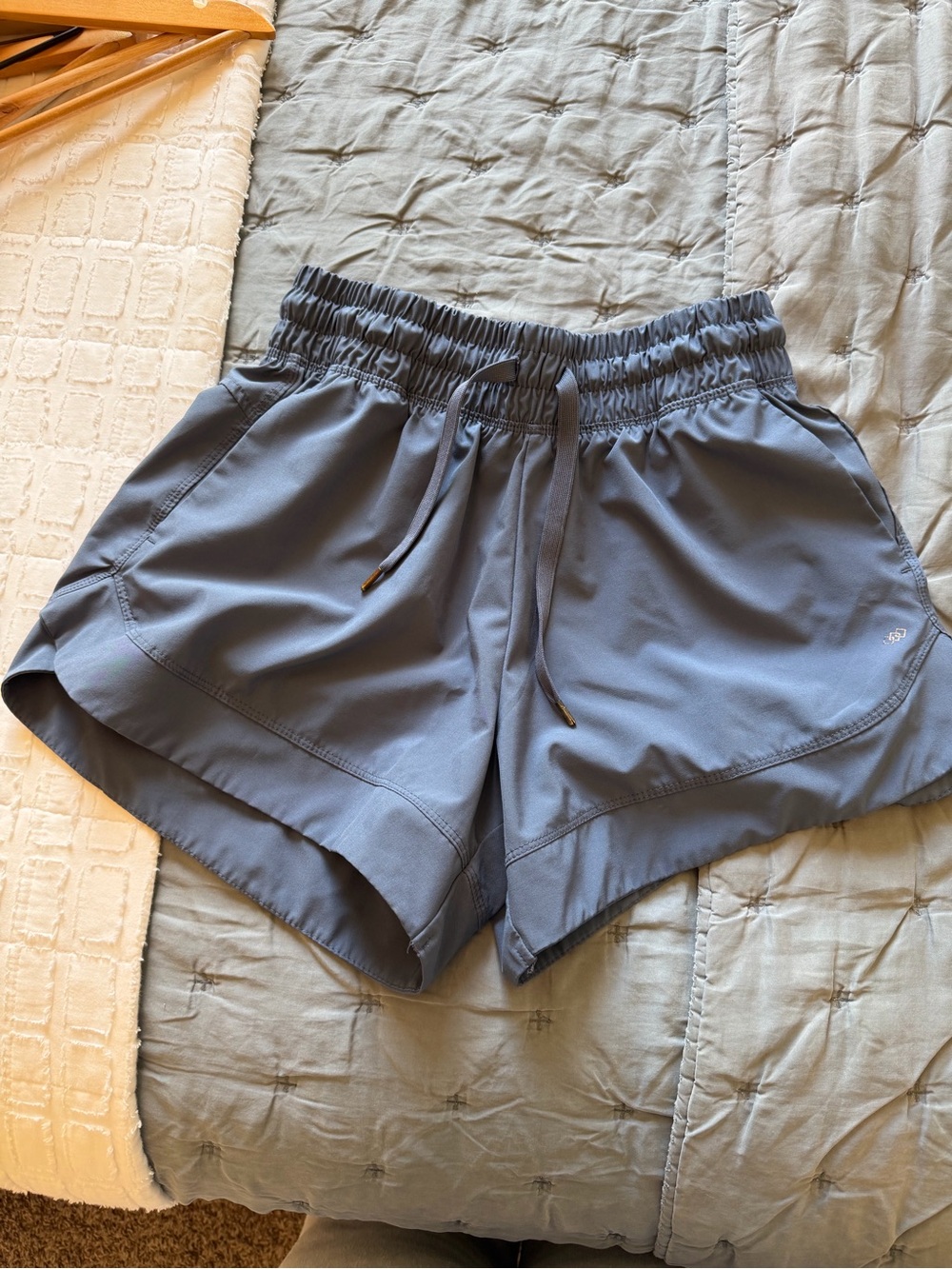 Discovery Women's Athletic Shorts in Slate Blue